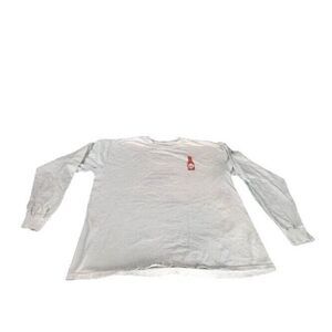 Phi Mu Sorority Long Sleeve Tshirt Women Sz L Gildan White School Casual College